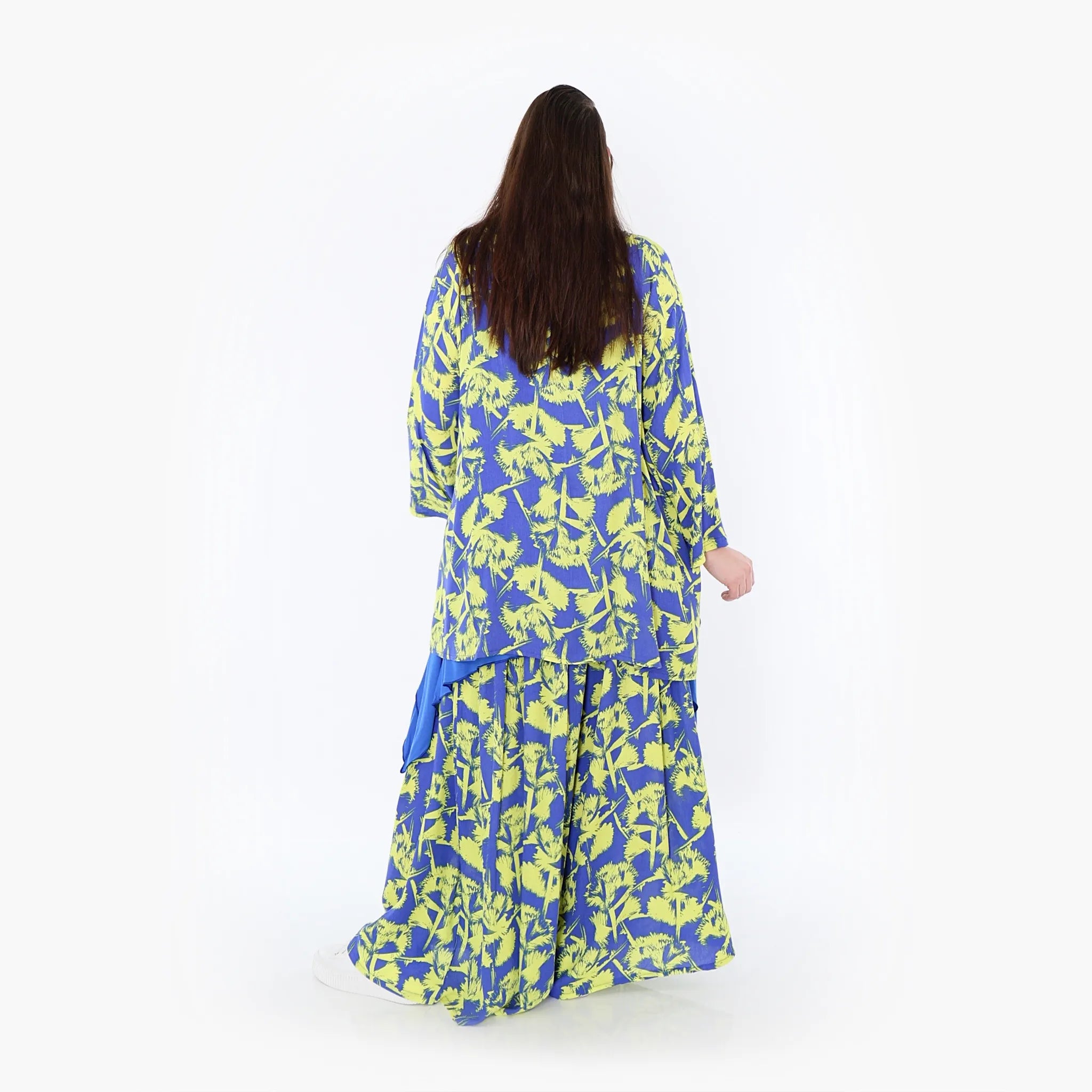 AKH Fashion Jacke 7078 Palma, Blau/Gelb