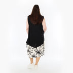 AKH Fashion Tunika 7072 Anna, Schwarz/Ecru