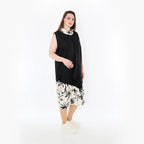 AKH Fashion Tunika 7072 Anna, Schwarz/Ecru
