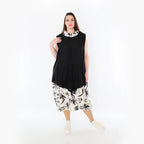 AKH Fashion Tunika 7072 Anna, Schwarz/Ecru
