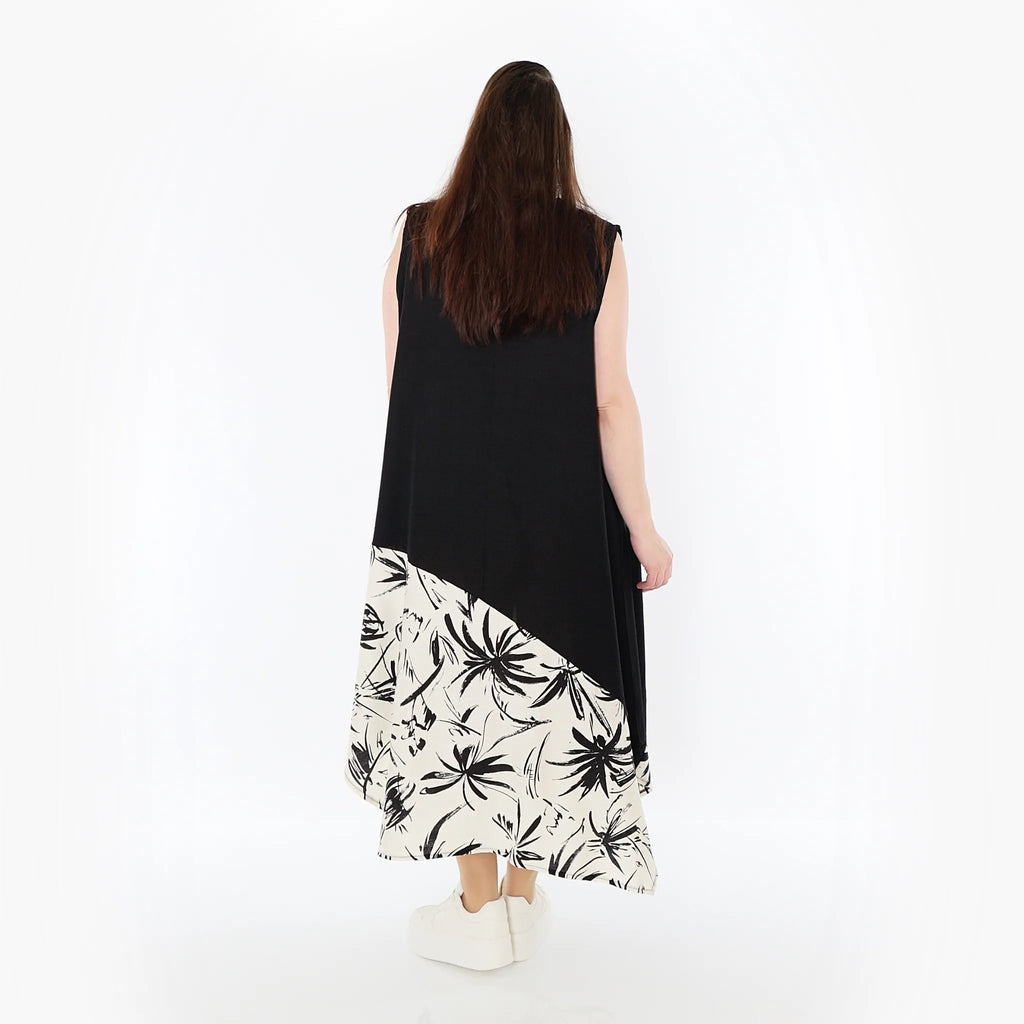 AKH Fashion Tunika 7073 Anna, Schwarz/Ecru