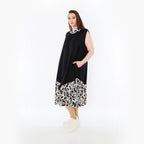 AKH Fashion Tunika 7072 Mara, Schwarz/Ecru