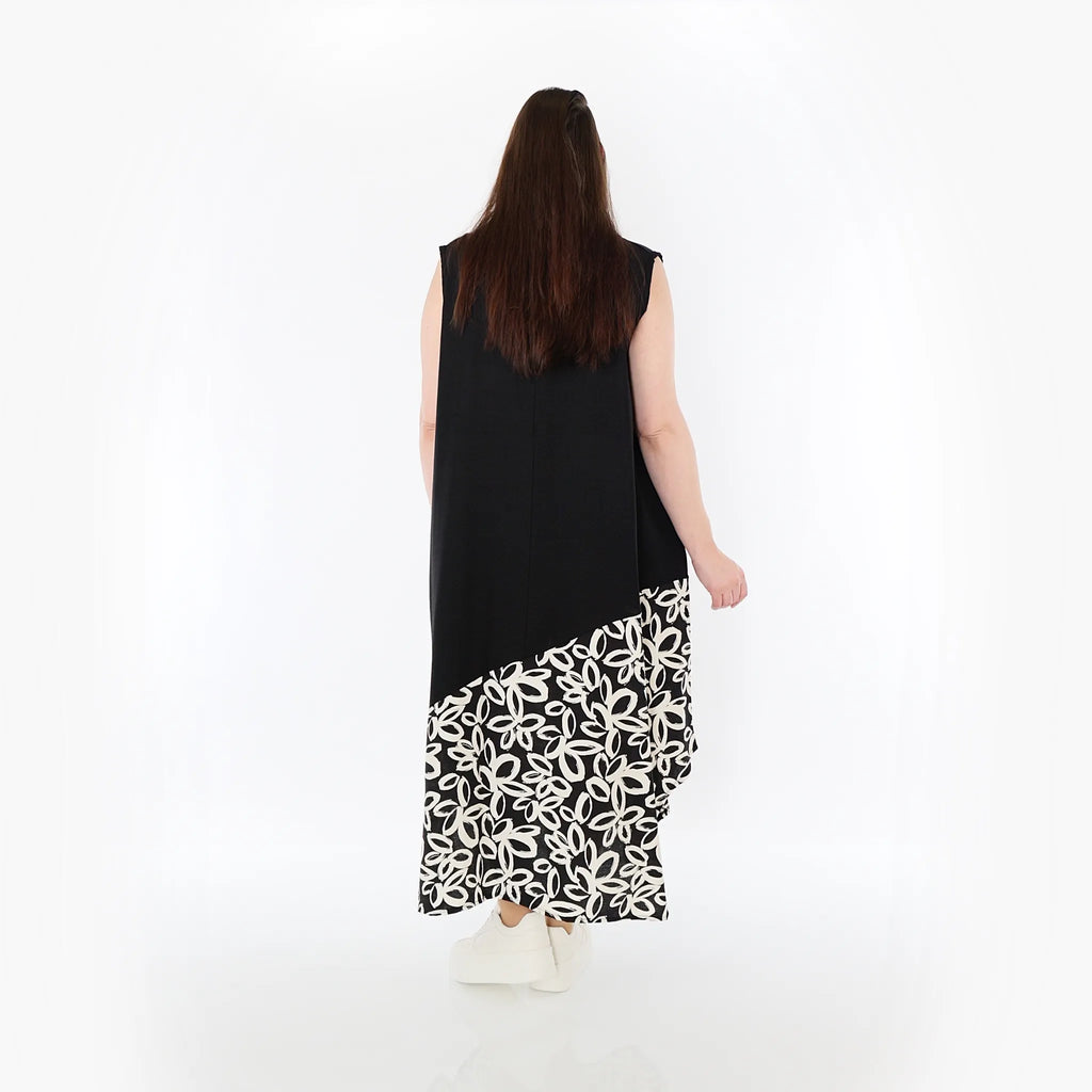 Tunique AKH Fashion 7073, noir-écru