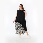 Tunique AKH Fashion 7073, noir-écru