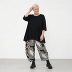 AKH Fashion Hose 8069 PrettyInDots, Schwarz/Weiß