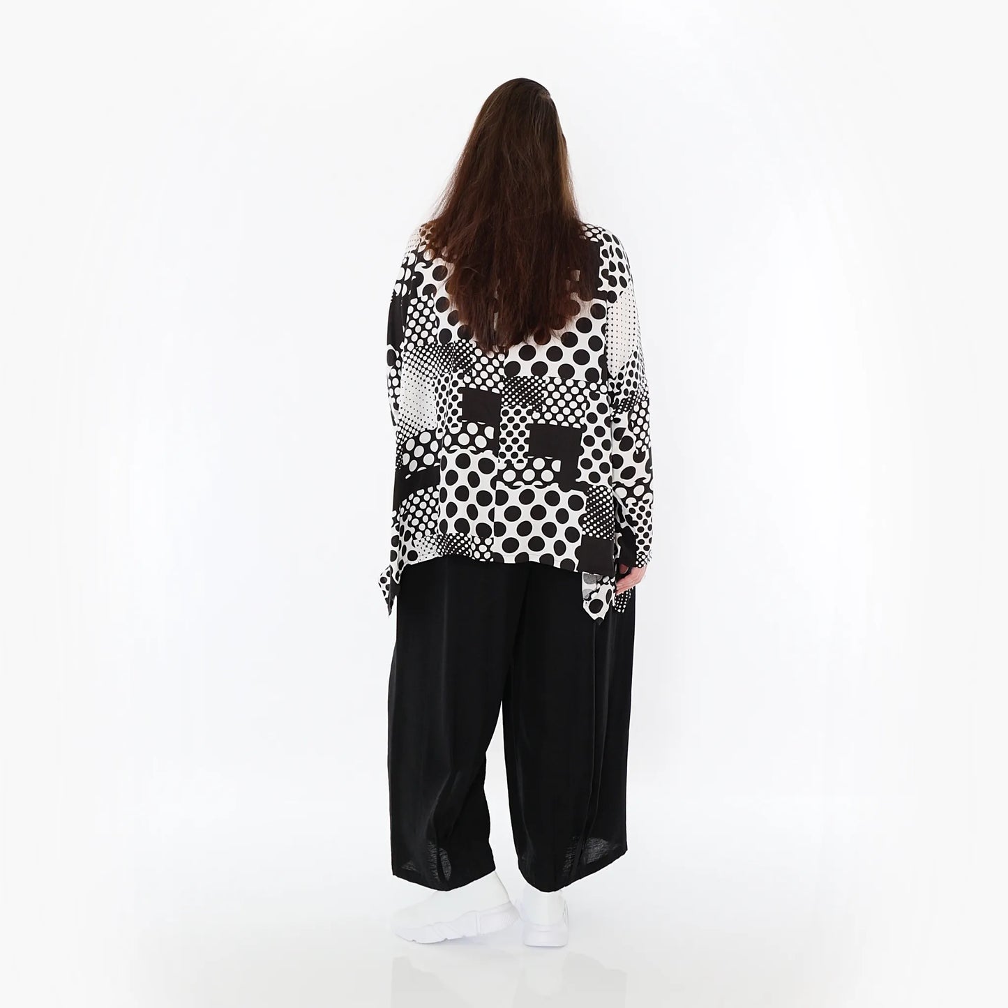 AKH Fashion 2222 Jacke, Schwarz-Weiß