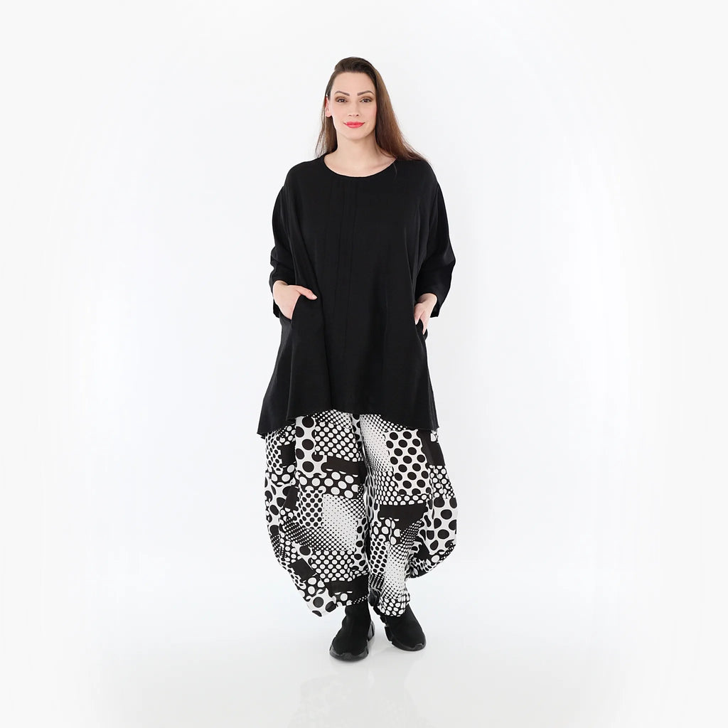 AKH Fashion Shirt 7069 Anna, Schwarz