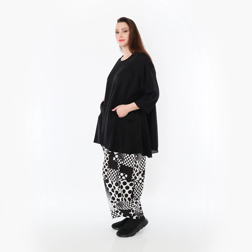 AKH Fashion Shirt 7069 Anna, Schwarz