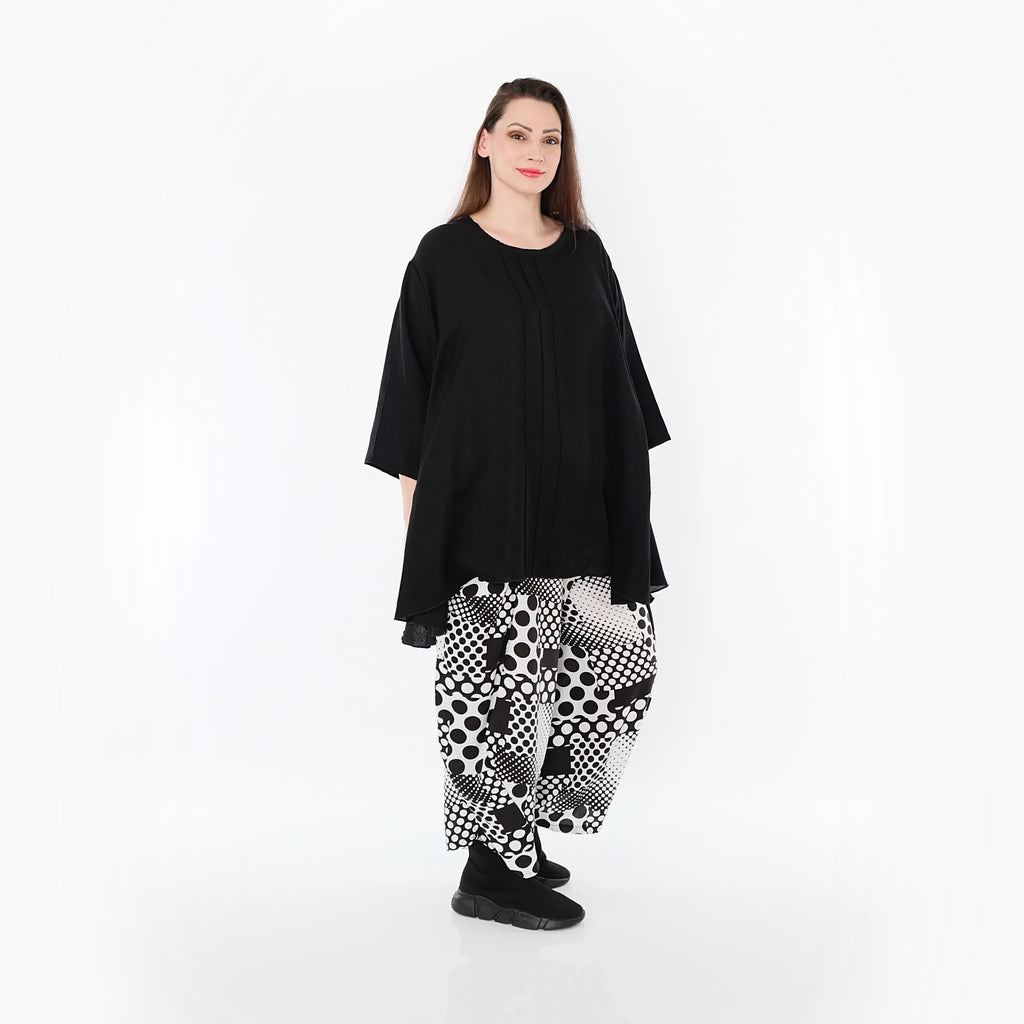 AKH Fashion Shirt 7069 Anna, Schwarz