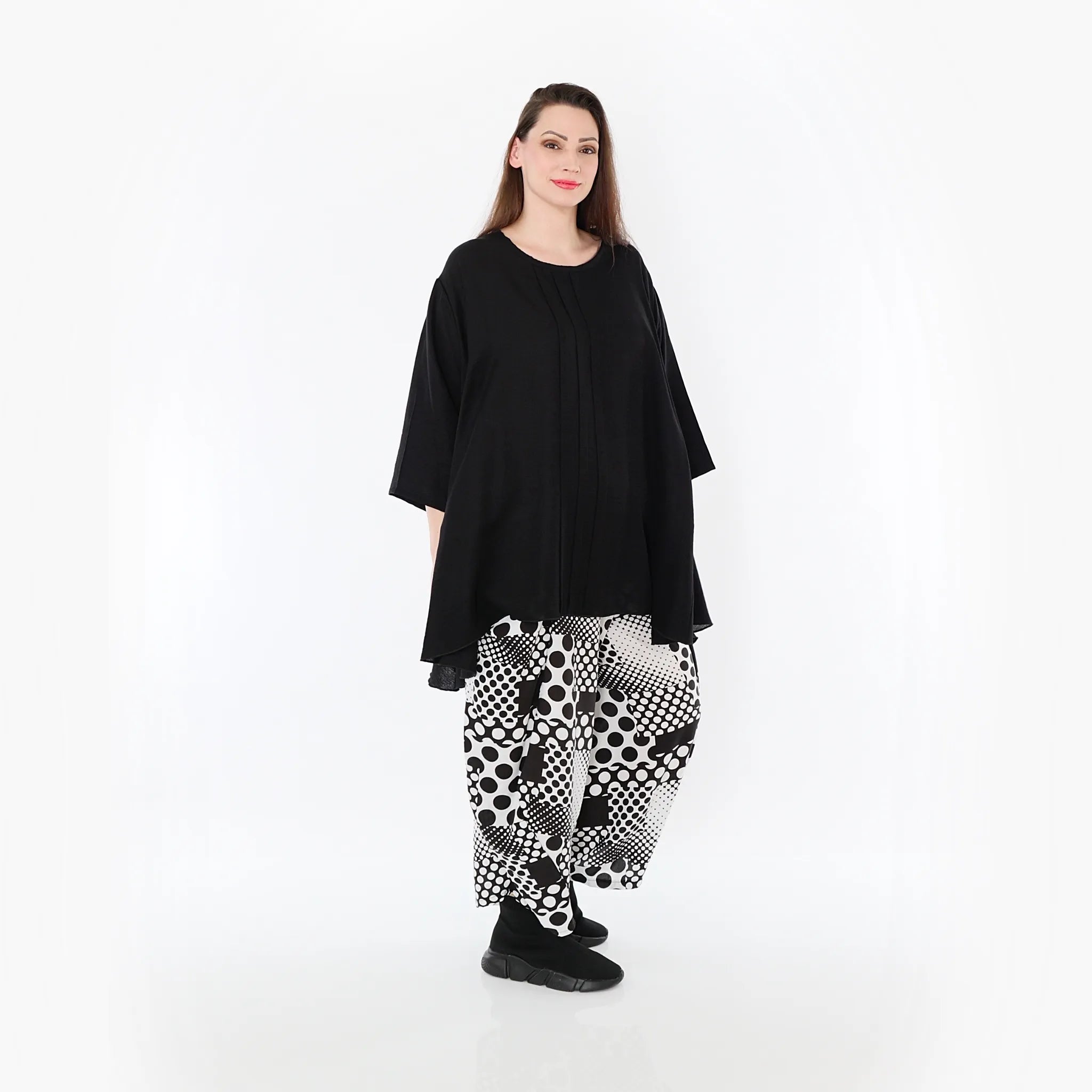 AKH Fashion Shirt 7069 Anna, Schwarz
