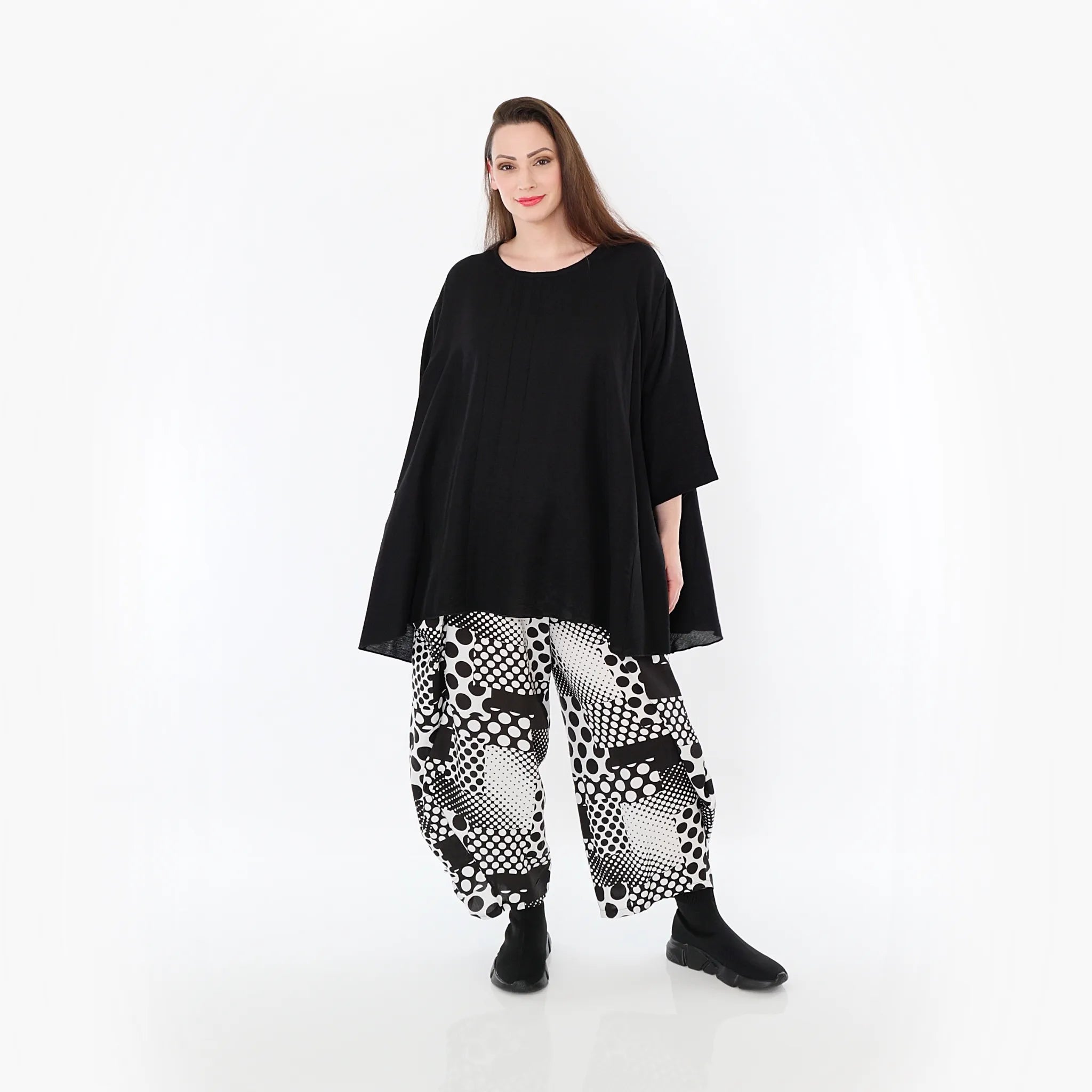 AKH Fashion Shirt 7069 Anna, Schwarz