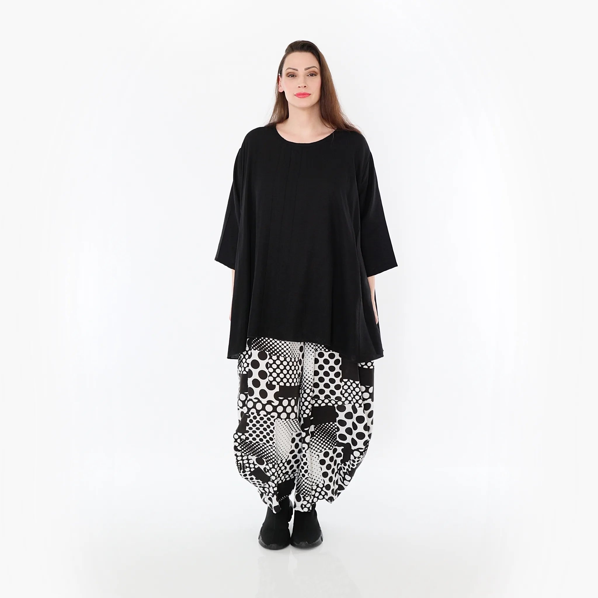 AKH Fashion Shirt 7069 Anna, Schwarz