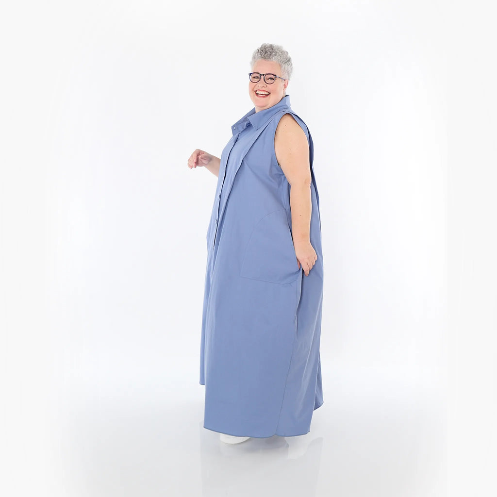 AKH Fashion Weste 7066 Celestia, Azurblau