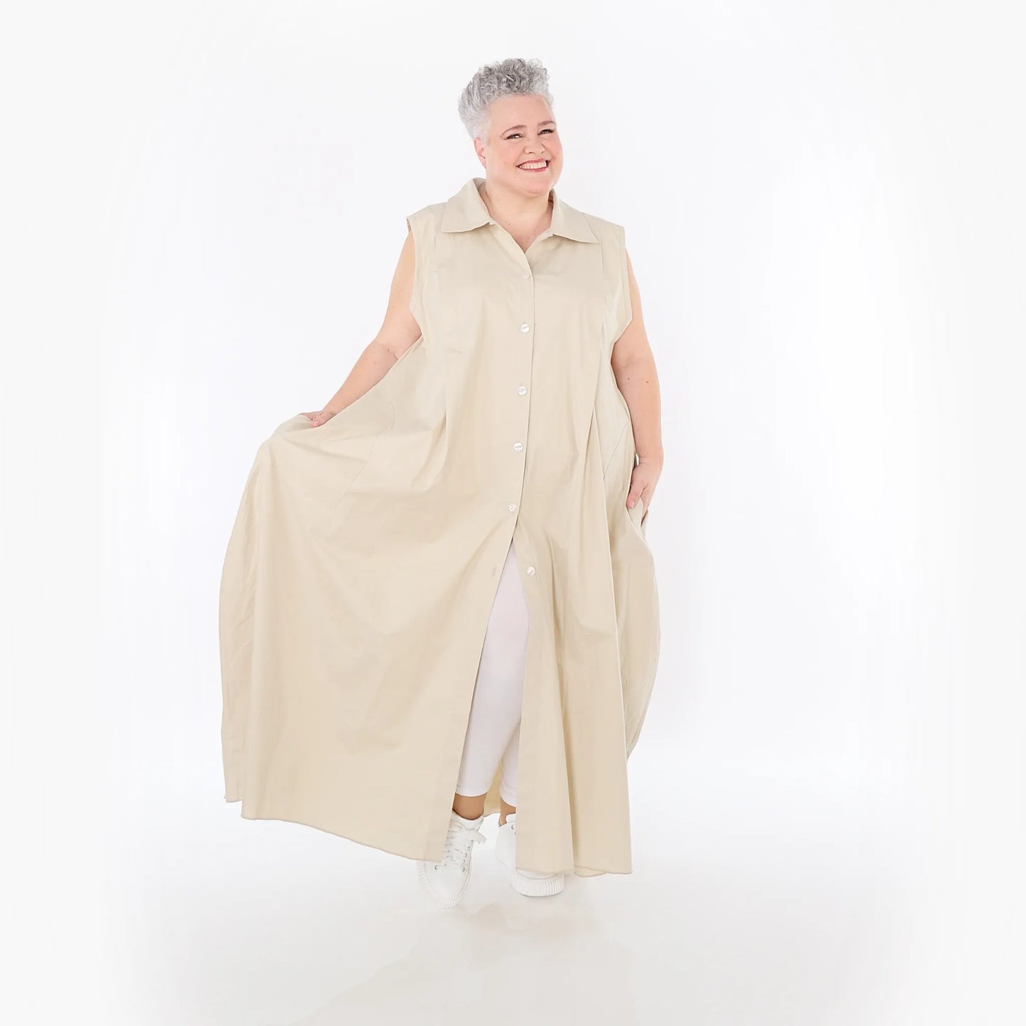 AKH Fashion 7066 Weste, Beige