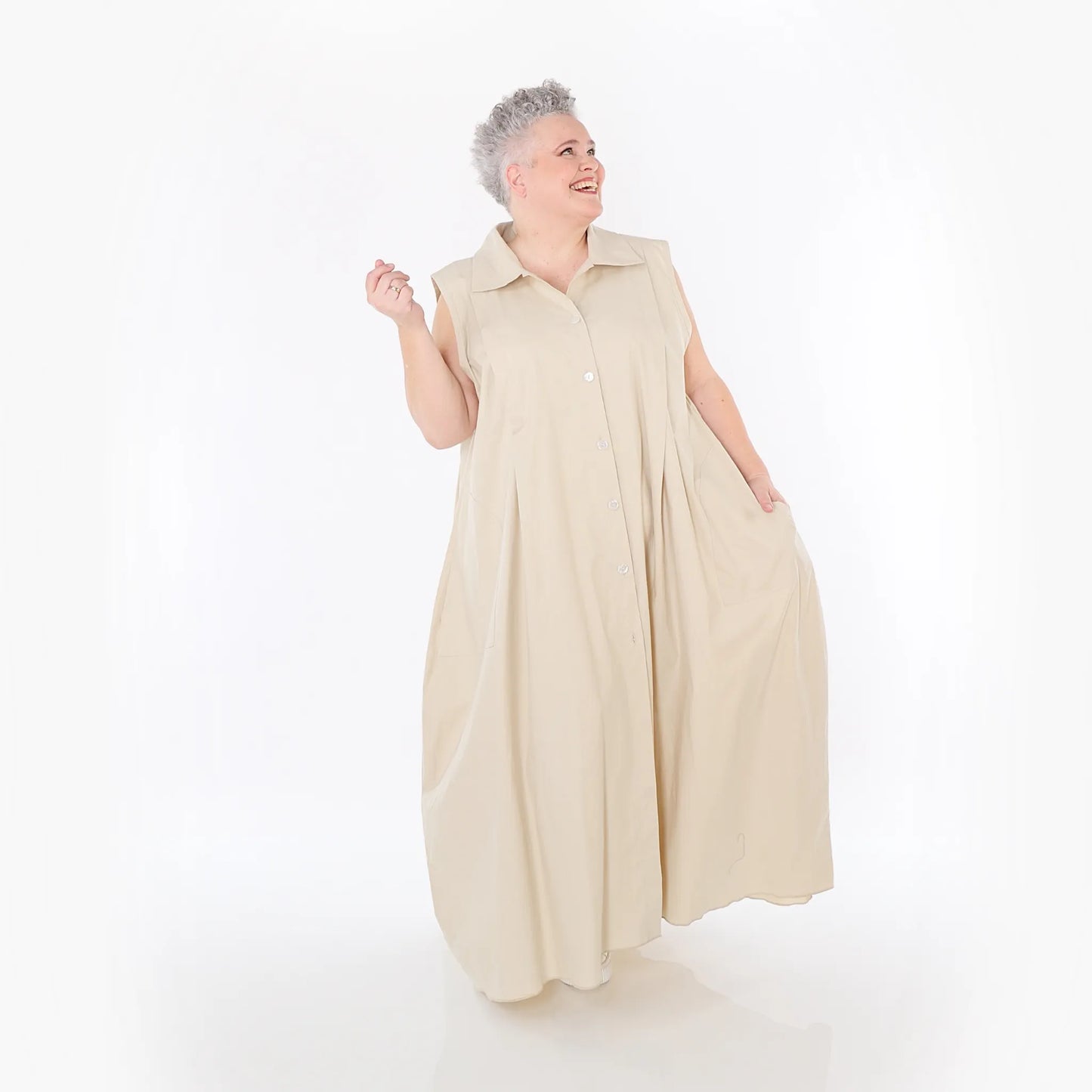 AKH Fashion 7066 Weste, Beige