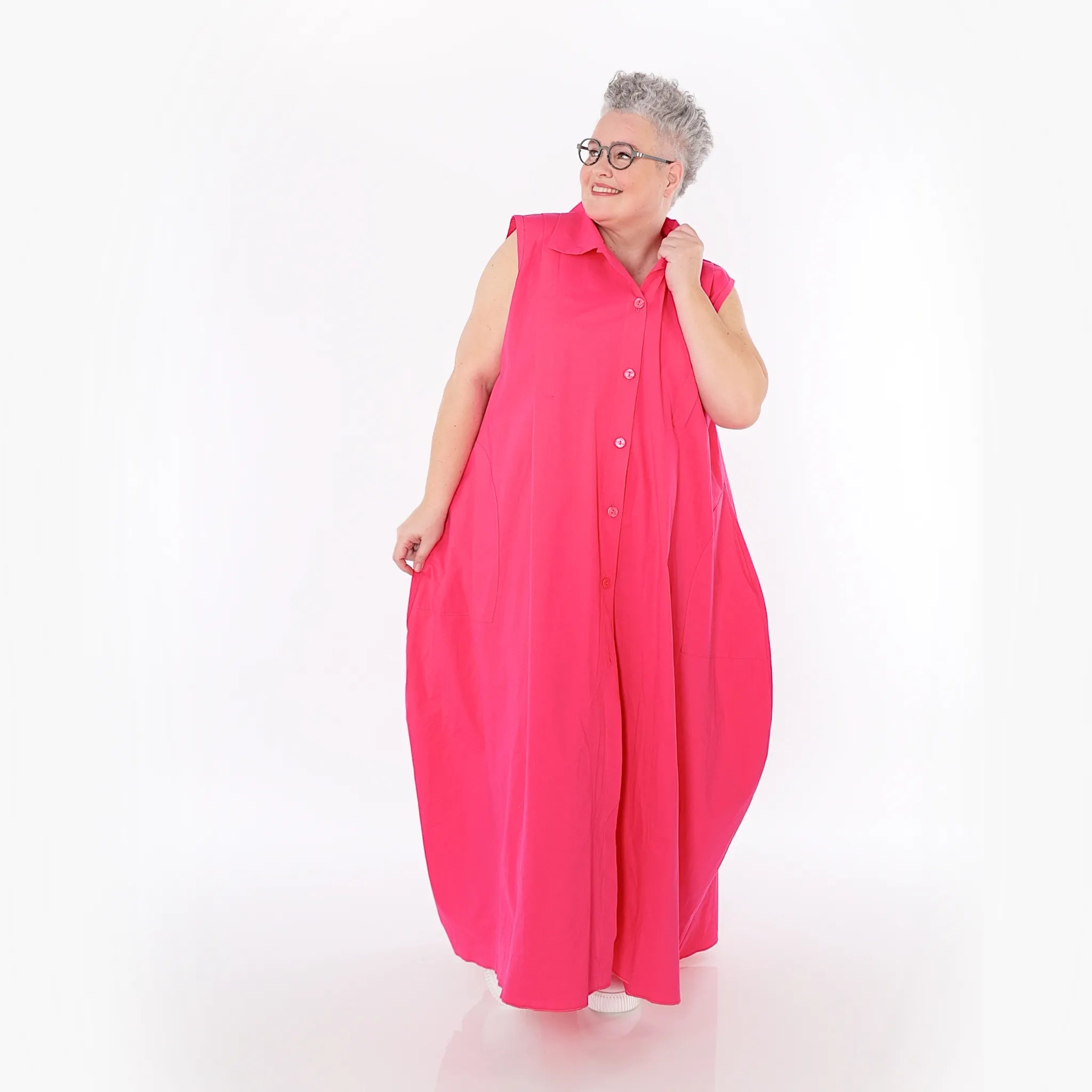 AKH Fashion Weste 7066 Celestia, Fuchsia