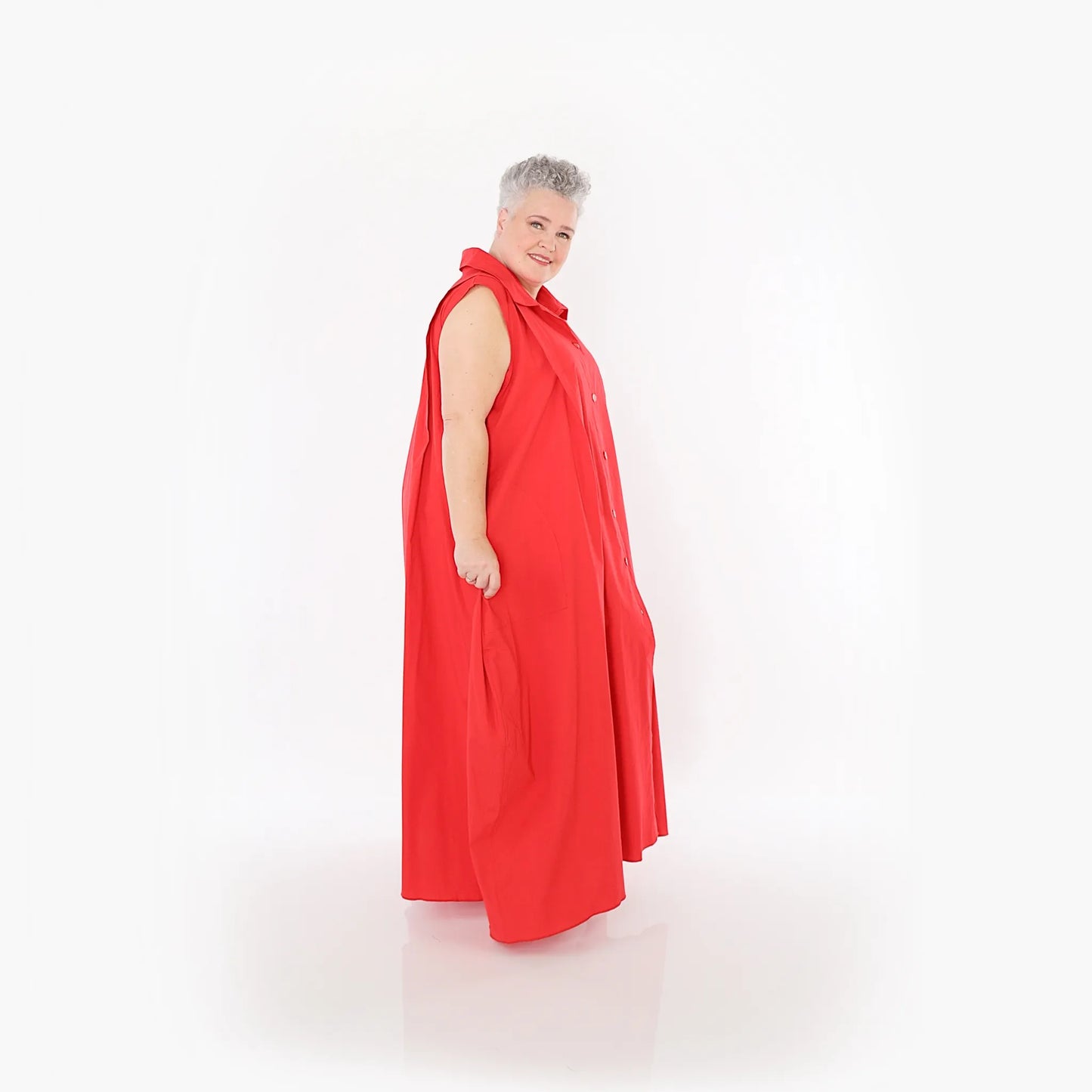 AKH Fashion 7066 Weste, Rot