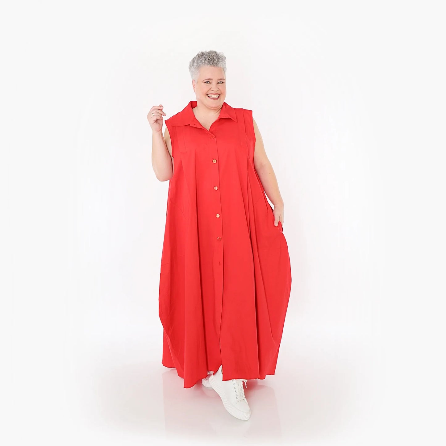 AKH Fashion 7066 Weste, Rot