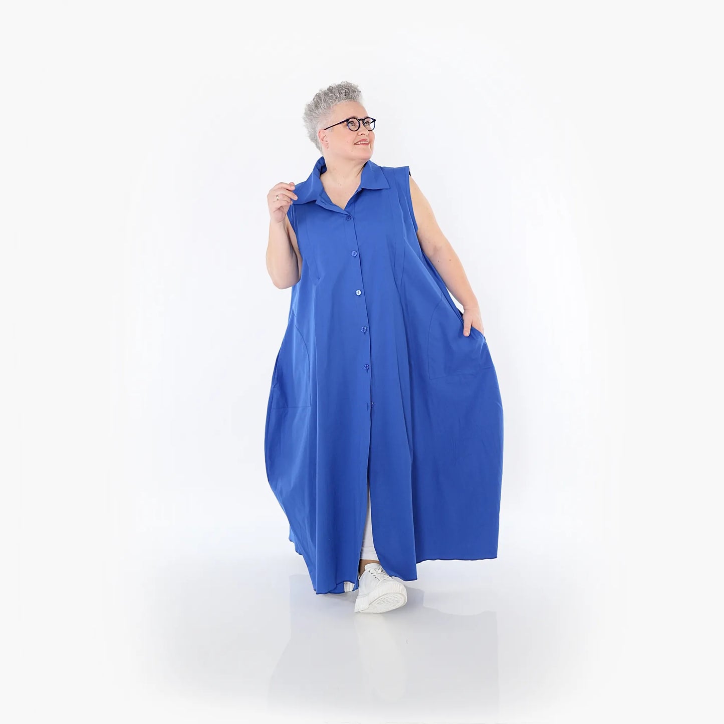 AKH Fashion 7066 Weste, Royalblau