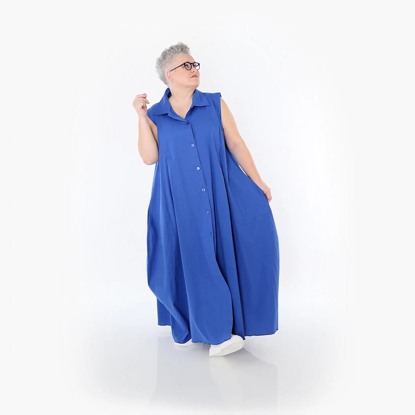 AKH Fashion 7066 Weste, Royalblau