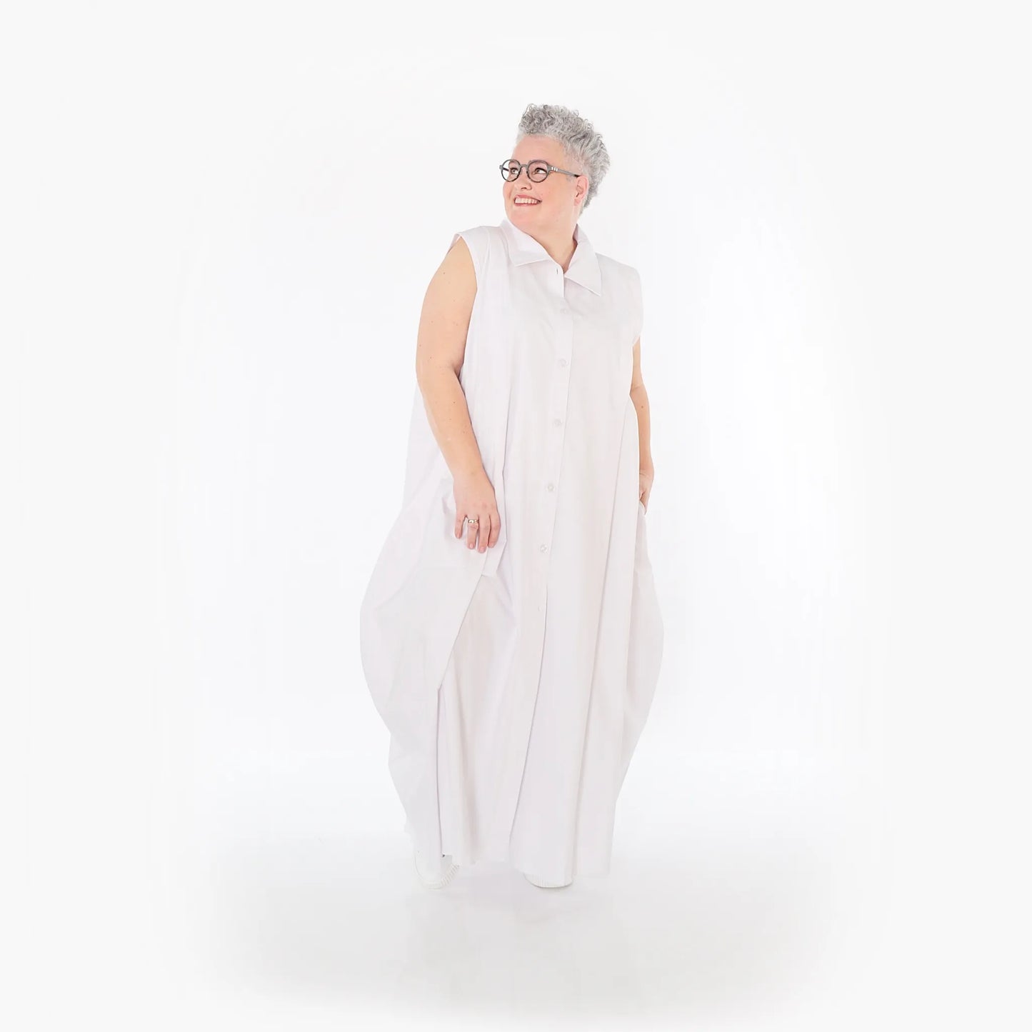 AKH Fashion 7066 Weste, Weiß