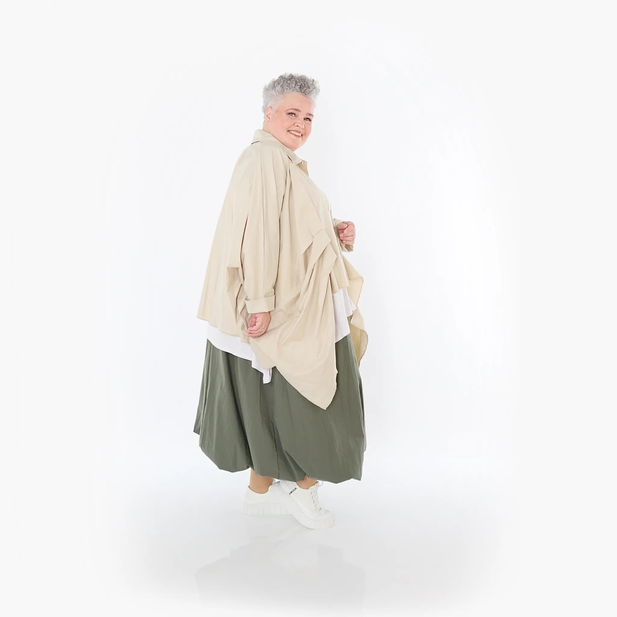 AKH Fashion Bluse 7080 Celestia, Beige