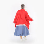 AKH Fashion 7080 Blouse, Red