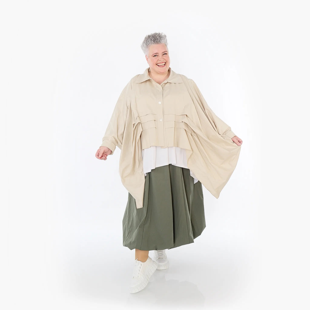 AKH Fashion 7081 Skirt, Khaki