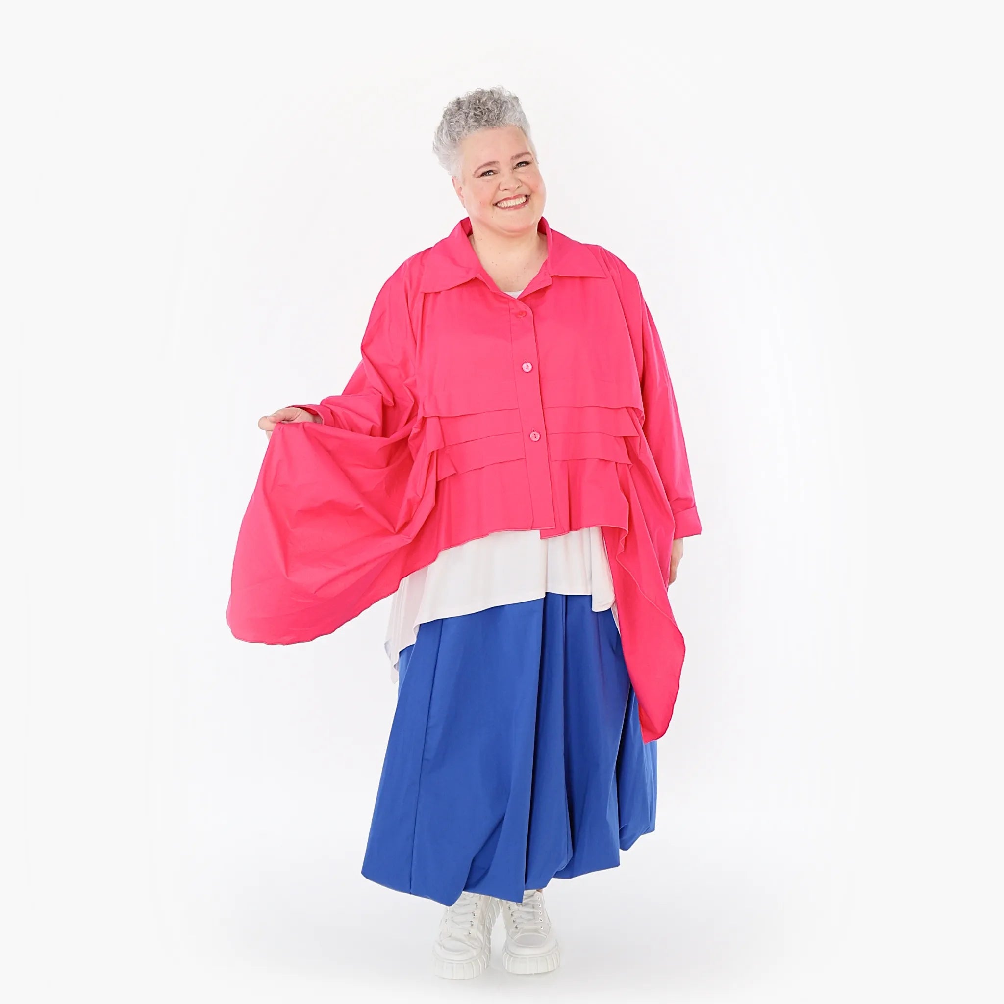 AKH Fashion 7081 skirt, royal blue