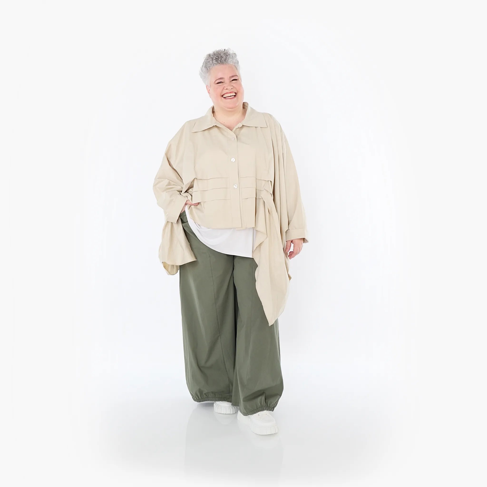 AKH Fashion Hose 7083 Celestia, Khaki