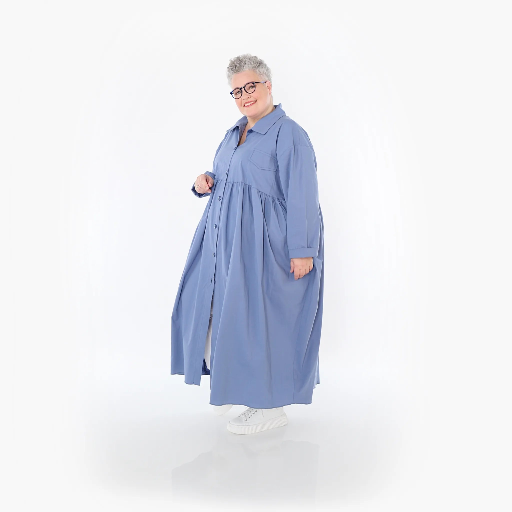 AKH Fashion Mantel 7084 Celestia, Azurblau