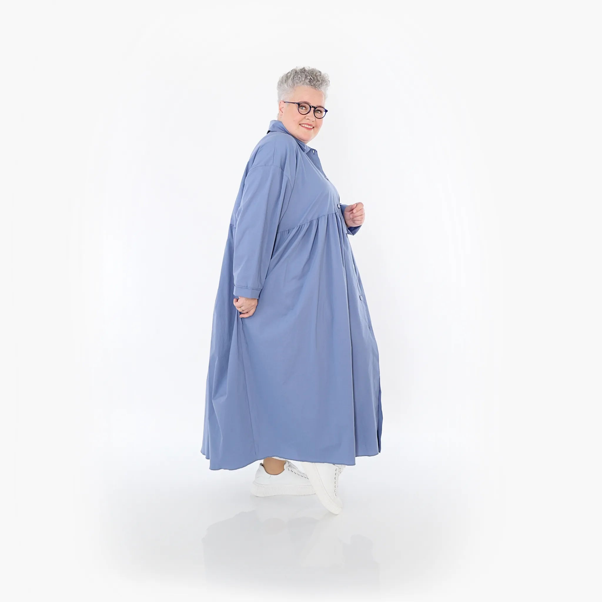 AKH Fashion Mantel 7084 Celestia, Azurblau