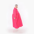 Manteau AKH Fashion 7084, fuchsia