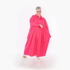 Manteau AKH Fashion 7084, fuchsia