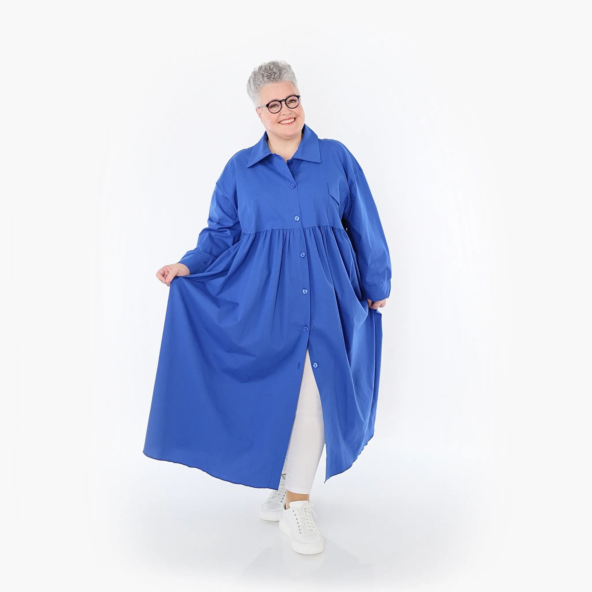 AKH Fashion Mantel 7084 Celestia, Royalblau