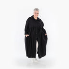 AKH Fashion Mantel 7084 Celestia, Schwarz