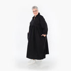 AKH Fashion Mantel 7084 Celestia, Schwarz