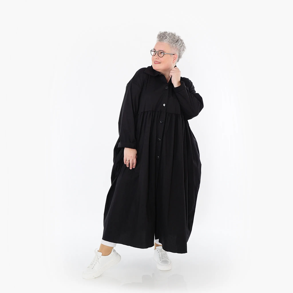 AKH Fashion Mantel 7084 Celestia, Schwarz