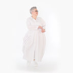 AKH Fashion 7084 Coat, White