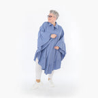 AKH Fashion Bluse 7085 Celestia, Azurblau