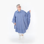 AKH Fashion Bluse 7085 Celestia, Azurblau