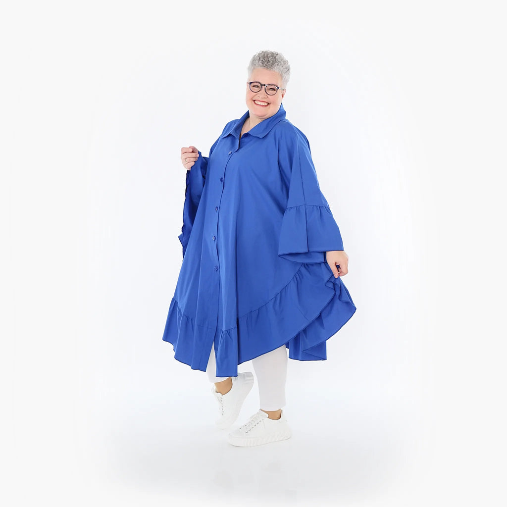 AKH Fashion Bluse 7085 Celestia, Royalblau