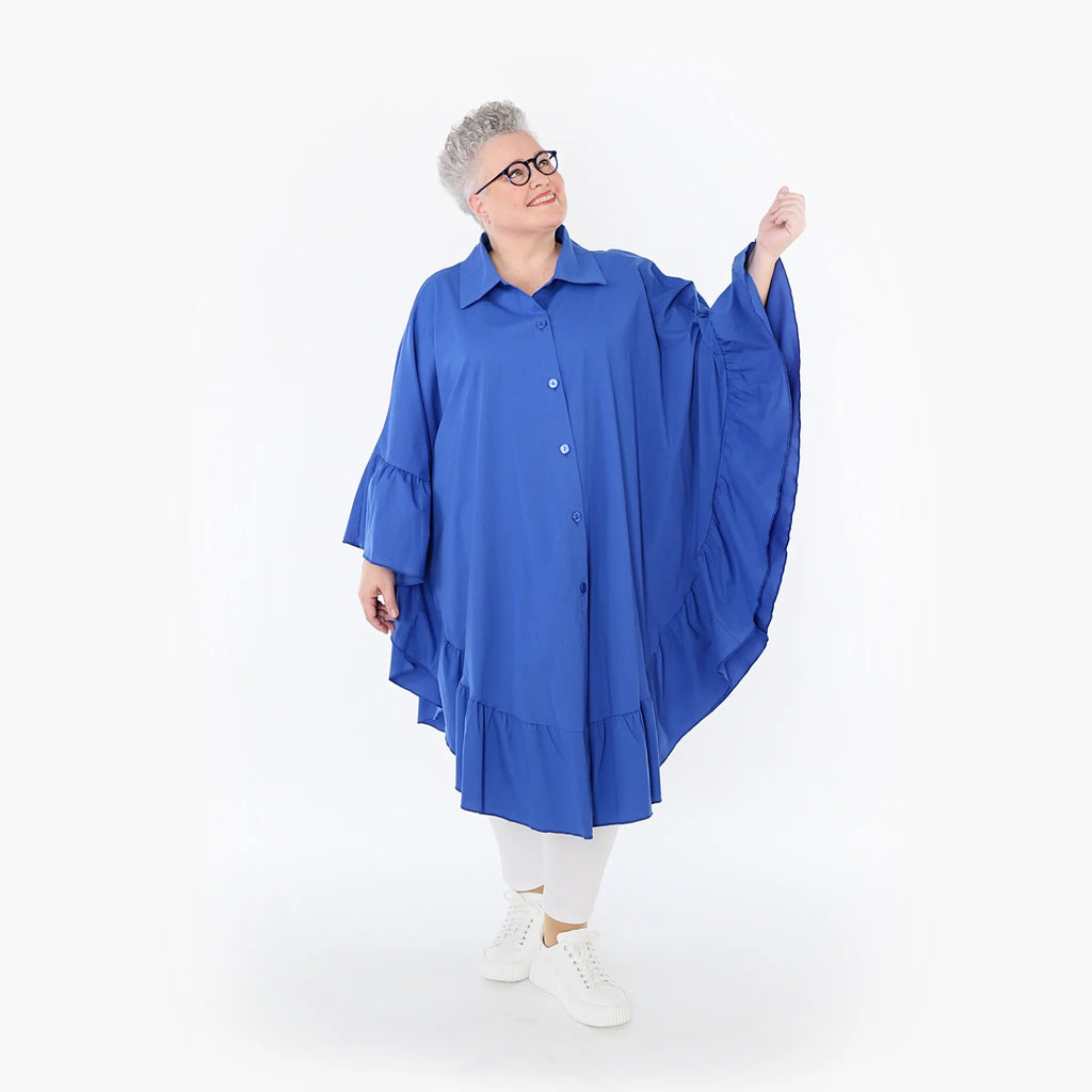 AKH Fashion Bluse 7085 Celestia, Royalblau