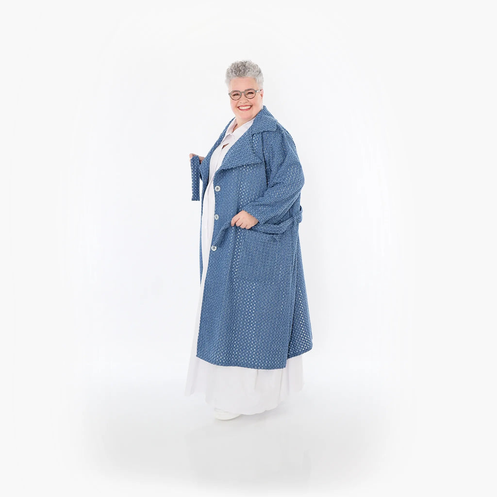 AKH Fashion Mantel 7088 Destroyed, Jeansblau