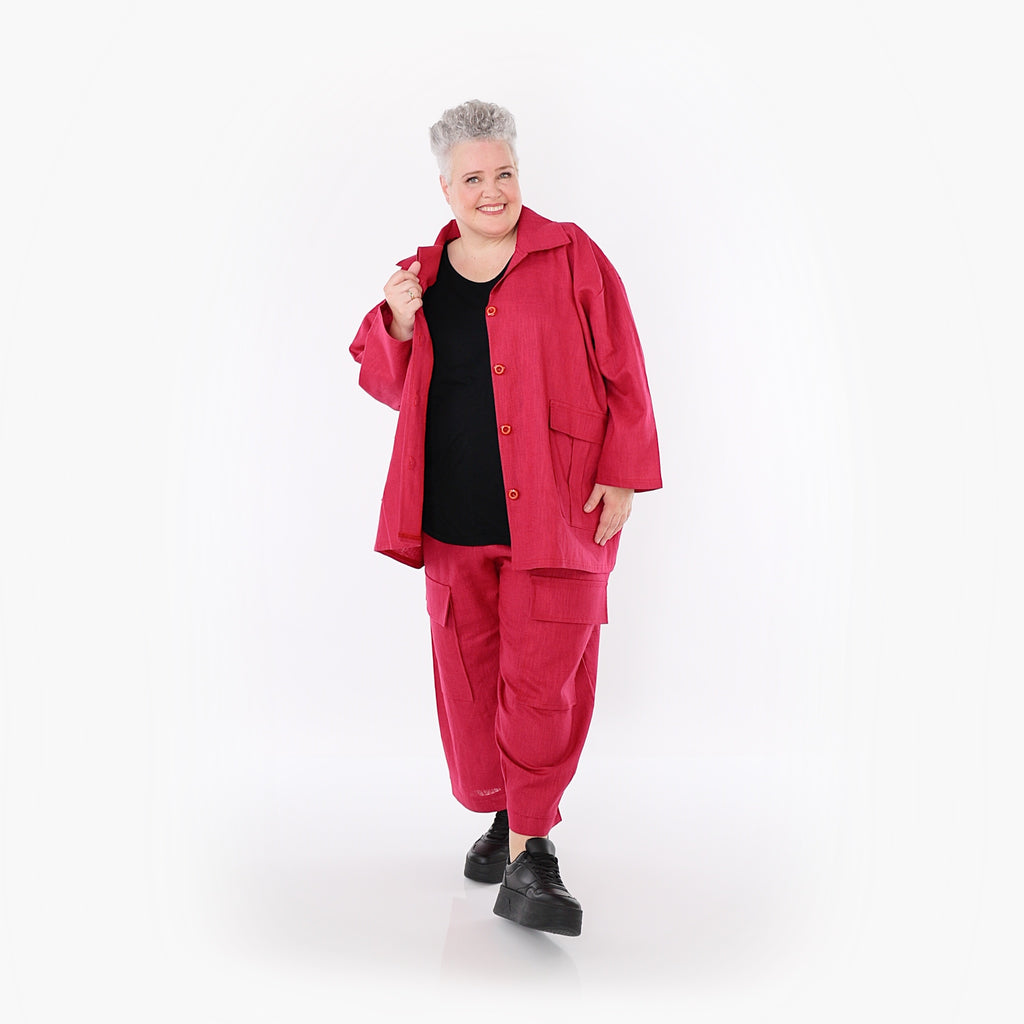 AKH Fashion · Jacke · Anja · 7097 · Fuchsia