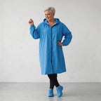 Manteau AKH Fashion 7102, bleu