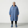 Manteau AKH Fashion 7102, bleu azur