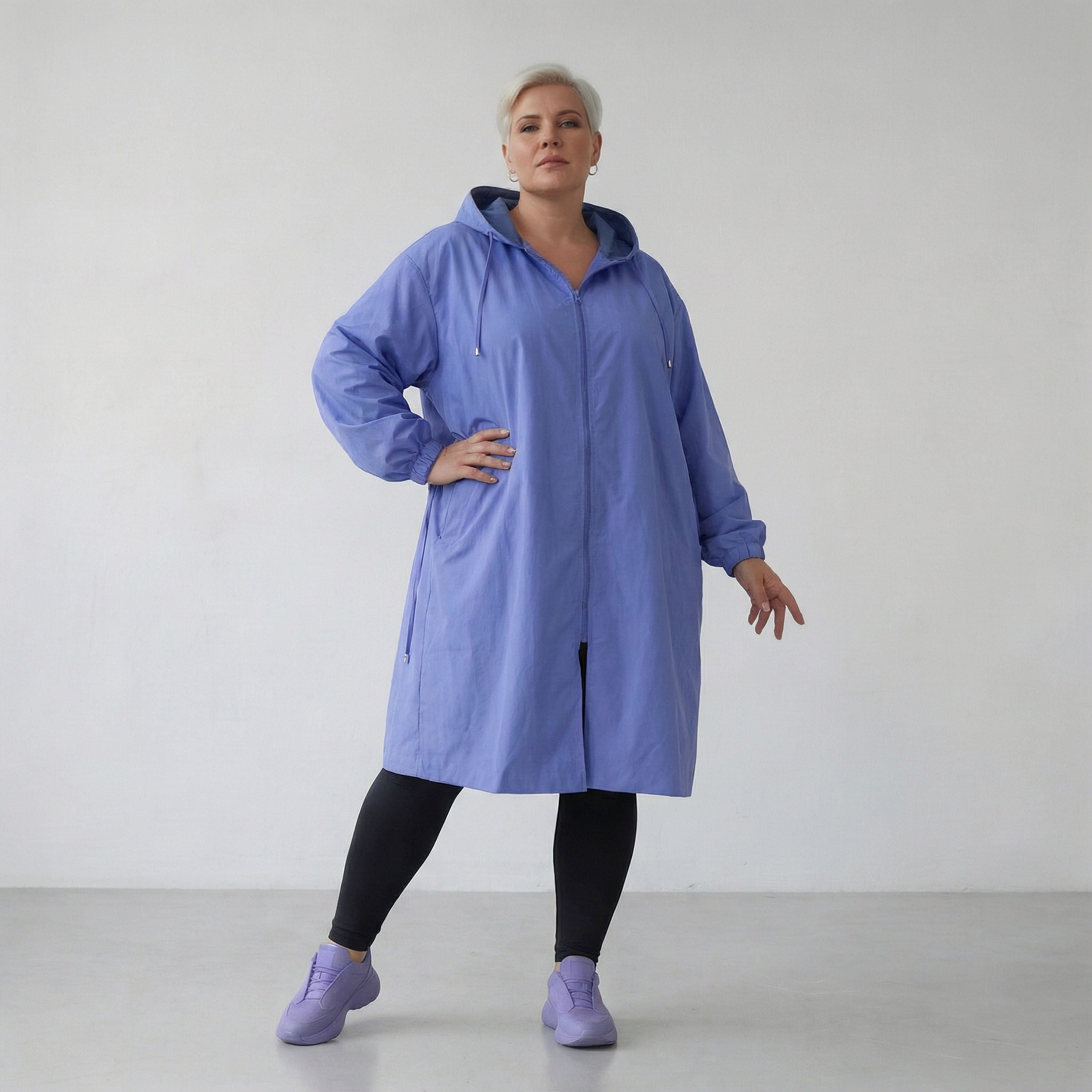 AKH Fashion Mantel 7102 LoveEcho, Lavendel
