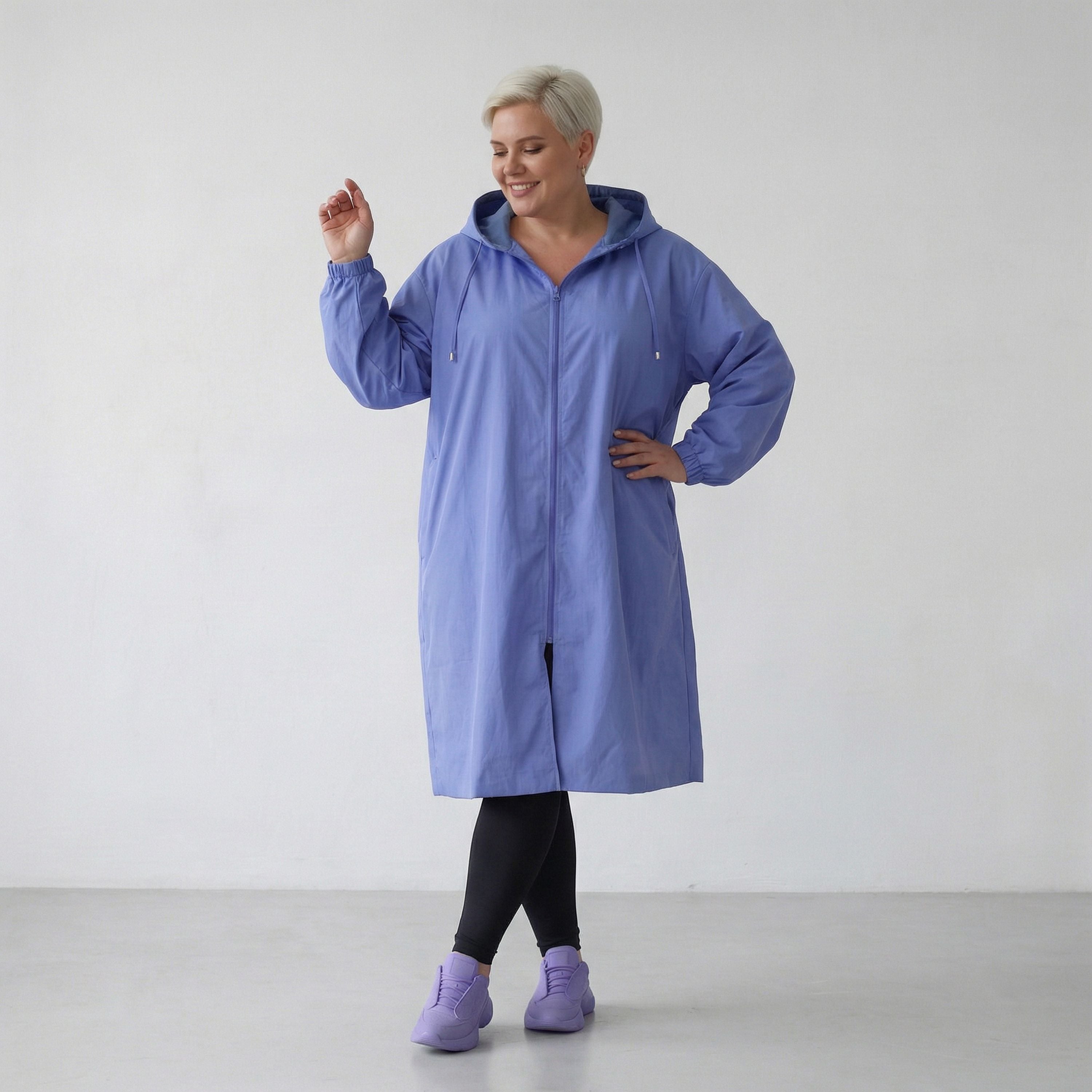 AKH Fashion Mantel 7102 LoveEcho, Lavendel