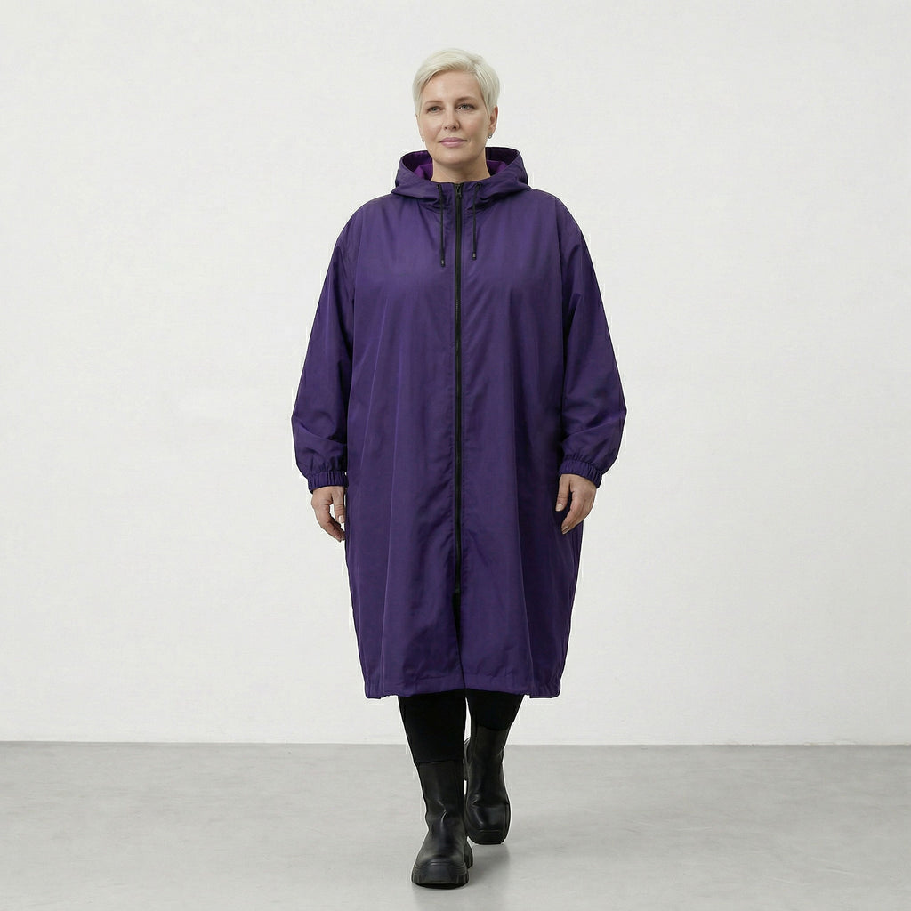 Manteau AKH Fashion 7102, violet